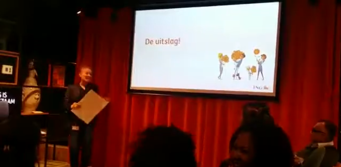 Winnaar van de campagne Help Nederland vooruit van de ING